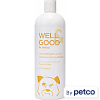 Well & Good Hypoallergenic 2-in-1 Shampoo & Conditioner for Dogs