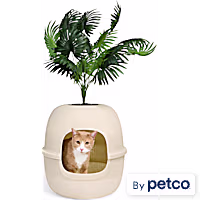 So Phresh Hidden Box Faux Planter Cat Litter