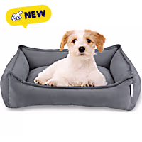 Arlee Pet Products Canine Creations Crescent Lounger Orthopedic Eco-Friendly Memory Foam Dog Bed