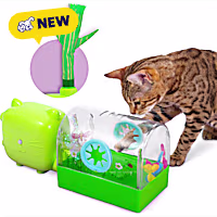 Catstages Airblast Terrarium Cat Toy