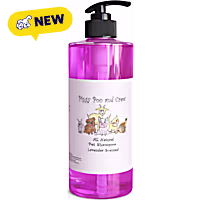 Piggy Poo and Crew All Natural Detergent Free Lavender Shampoo for Pigs Dogs Rabbits Small Animals