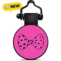 SiliDog Silent Personalized Bow Tie Pet ID Tag for Dogs
