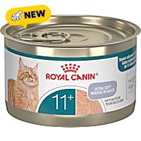 Royal Canin Aging 11+ Ultra Soft Mousse Supports Optimal Health & Vitality Senior Wet Cat Food