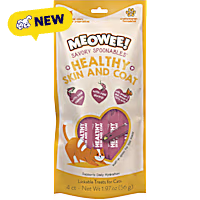 Meowee! Savory Spoonables Healthy Skin & Coat Treats for Cats