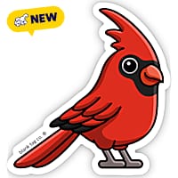 Blank Tag Stickers Cardinal Vinyl Sticker
