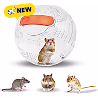 Happy Habitats Roam Clear Small Pet Exercise Ball