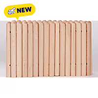 Mini & Moe Bendable Birchwood Fence