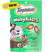 Temptations Wacky Blasts Nautical Nip Flavor Cat Treats
