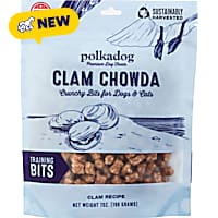 Polkadog Clam Chowda Training Bits Dog Treats