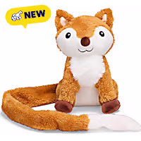 Petco Fox Long Tail Plush Dog Toy