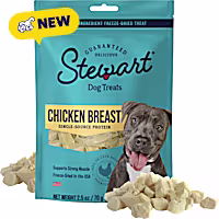 Stewart Chicken Breast Single Ingredient Freeze-Dried Dog Treats