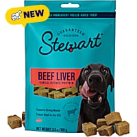 Stewart Beef Liver Single Ingredient Freeze Dried Dog Treats