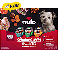 Nulo Signature Stews For Small Breed Adult Dogs & Puppies Variety Pack