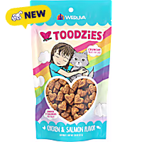 B.F.F. Toodzies Crunchy Chicken & Salmon Cat Treats