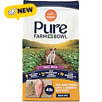 Canidae Pure Farm To Bowl Free-Range Chicken, Lentil & Garbanzo Bean, Small Breed Recipe Dog Food