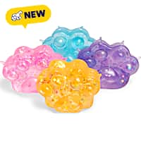 Petco Paw Print Glitter Squish Toy