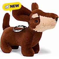 Petco Mini Plush Dog Keychain