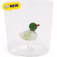 Petco Glass Tumbler with 3D Animal