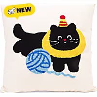 Petco Clown Cat Decorative Pillow