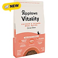 Applaws Vitality Complete & Balanced Chicken and Salmon Meal Recipe Adult Dry Cat Food