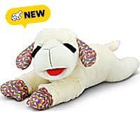 Multipet International Lamb Chop Jumbo Groovy Dog Toy