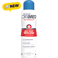 TropiClean OxyMed Vet Strength Hot Spot Medicated Dog Shampoo