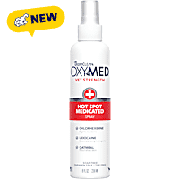 TropiClean OxyMed Medicated Hot Spot Treatment Spray for Dogs