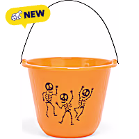 Petco Halloween Skeletons Trick-or-Treat Bucket