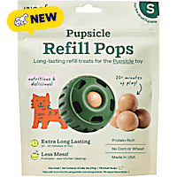 Woof Pupsicle Lickable Beef and Peanut Butter Pop Refills Small Dog Treat