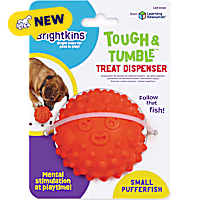 Brightkins Tough & Tumble Treat Dispenser Pufferfish