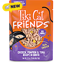 Tiki Cat Friends Chicken Pumpkin & Tuna Wet Cat Food