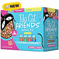 Tiki Cat Friends Tuna Cat Food Pouch Variety Pack