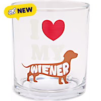 Petco Weiner Dog Whiskey Glass