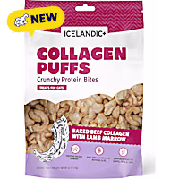 Icelandic+ Beef Collagen Mini Puffs with Marrow for Cats