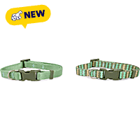 Petco Green Printed Dog Collar Set