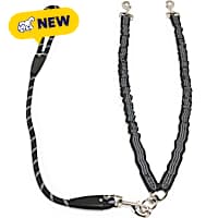 Petco Shock-Absorbing Dog Leash Coupler with Leash Set