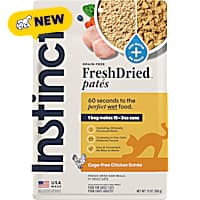 Instinct FreshDried Pates Cage-Free Chicken Entree for Cats