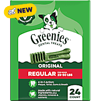 Greenies Dental Original Regular Size Flavor Adult Natural Dental Dog Treats