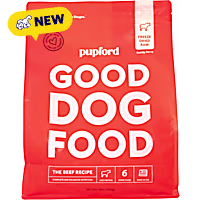Pupford Freeze-Dried Good Beef Recipe Dog Food