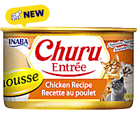 Inaba Churu Chicken Recipe Entree Mousse Can Cat Food