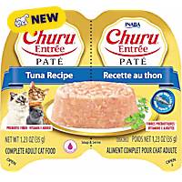 Inaba Churu Tuna Recipe Entree Pate Twin Cup Cat Food