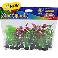 Penn Plax Tide & Treasure 4" Natural Aqua-Plants Betta Plants