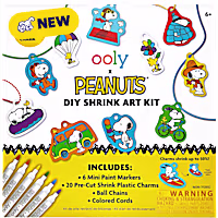 OOLY x Peanuts DIY Shrink Art Kit