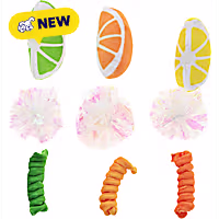 Max & Marlow Colorful Assorted Cat Toy