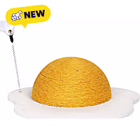 Happy & Polly Egg Series Sisal Cat Scratcher Toy