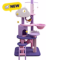 Happy & Polly X-Large Moonlight Deluxe Cat Tree Condo