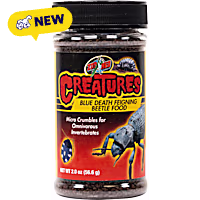 Zoo Med Creatures Blue Death Feigning Beetle Food