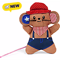 Petco Americana Farmer Mouse Cat Toy