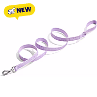 Wild One Lilac Lightweight Nylon Dog Leash