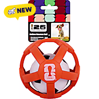 FIFA World Cup 2026 Orange Hollow Bounce Ball for Dogs